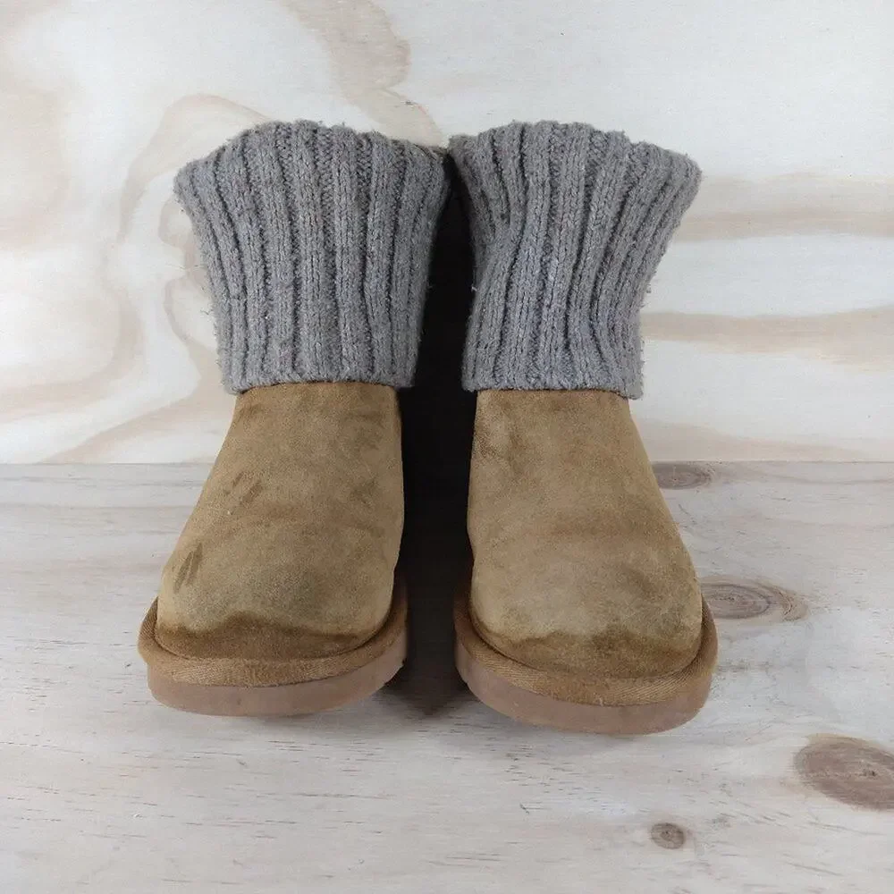 UGG Australia - ''Cambridge'' - Boots - Brown/Gray - Women's - 7 - S/N 1003175